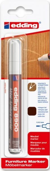 Маркер Edding для меблів Е-8900/612 червоне дерево світле 
