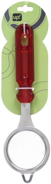 Сито для чаю, діаметр 6,5 см, червоне UP! (Underprice)