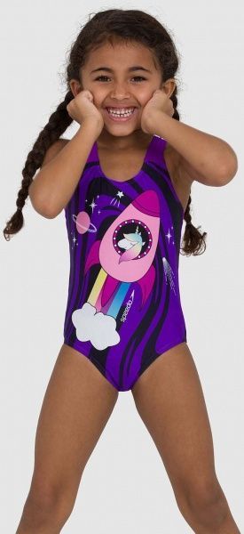 Купальник Speedo DIGI_PLMT_1PCE_IF 8-07970F413 р.2YRS фіолетово-чорний