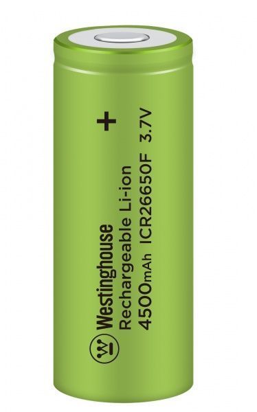 Акумулятор Westinghouse 4500mAh Li-ion ICR 26650 1 шт. (ICR26650F-4500) 