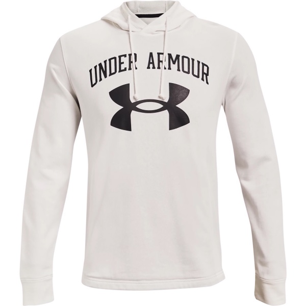 Джемпер Under Armour UA RIVAL TERRY BIG LOGO HD 1361559-112 р. XL светло-серый