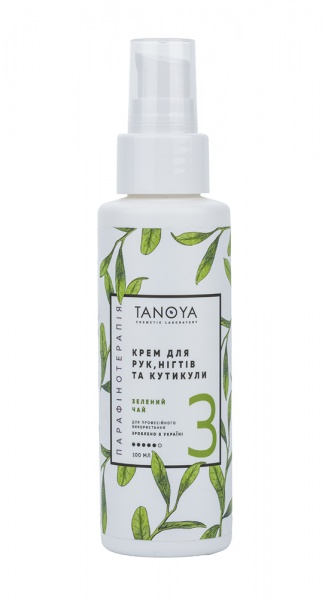 Крем для рук и ногтей TANOYA Зеленый чай 100 мл