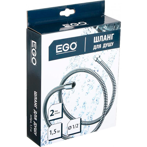 Душовий шланг EGO зебра 1,5 м