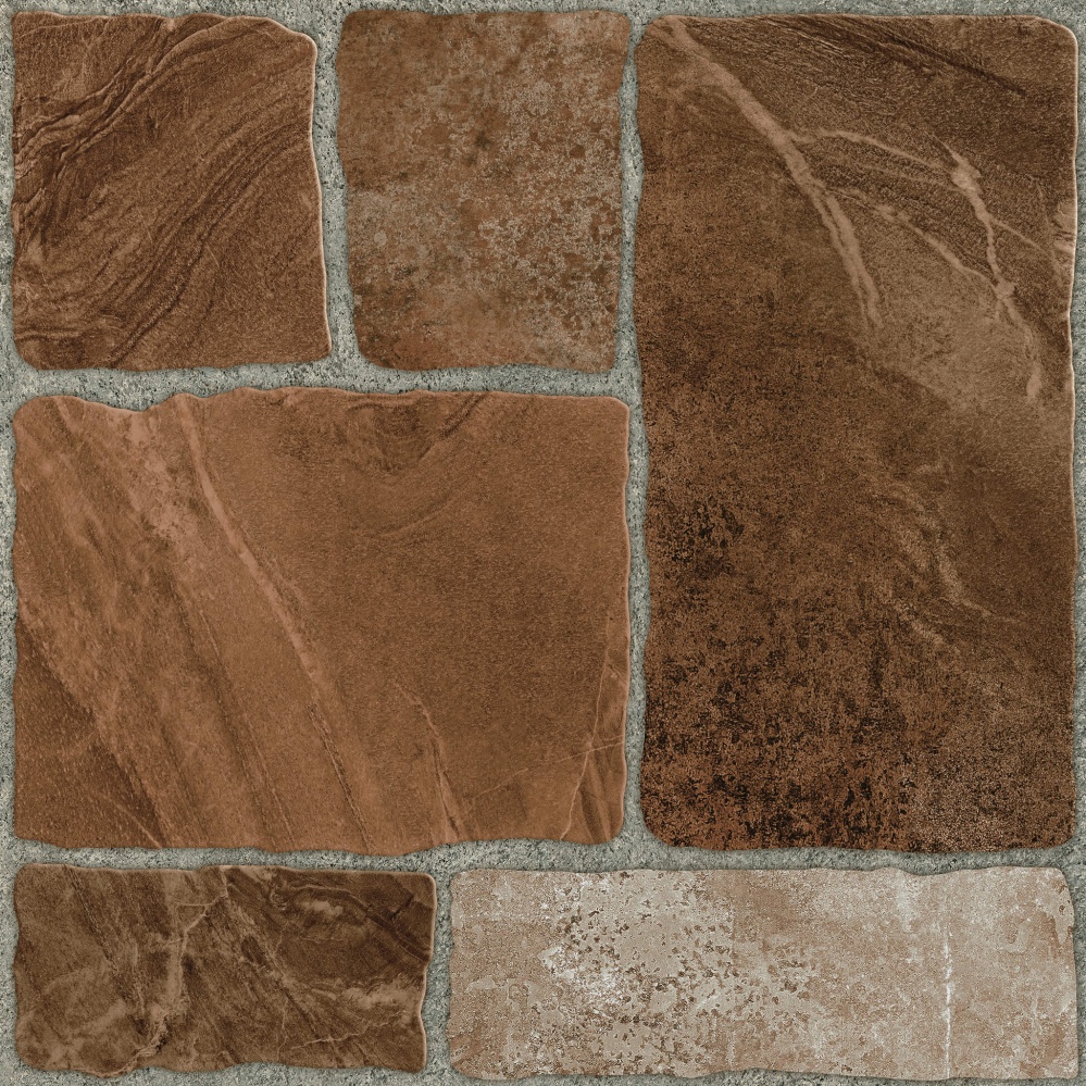 Плитка Golden Tile Stone Brick Теракотовый SBК730 30х30 см