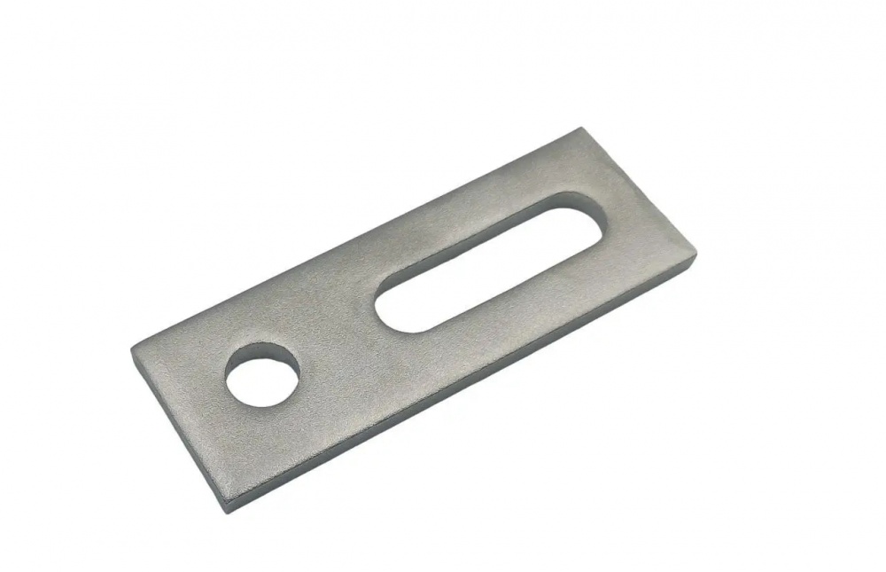 Пластина монтажная 82х30 мм нержавеющая