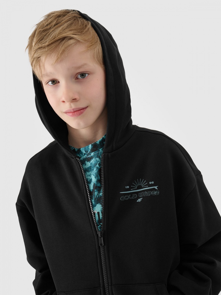 Джемпер 4F SWEATSHIRT M1522 4FJWSS25TSWSM1522-20S р.146 чорний