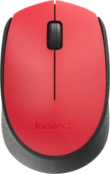 Миша Logitech Wireless Mouse M171 (910-004641) red/black  