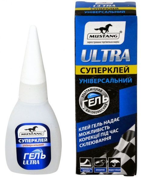 Суперклей Mustang Гель пляшка