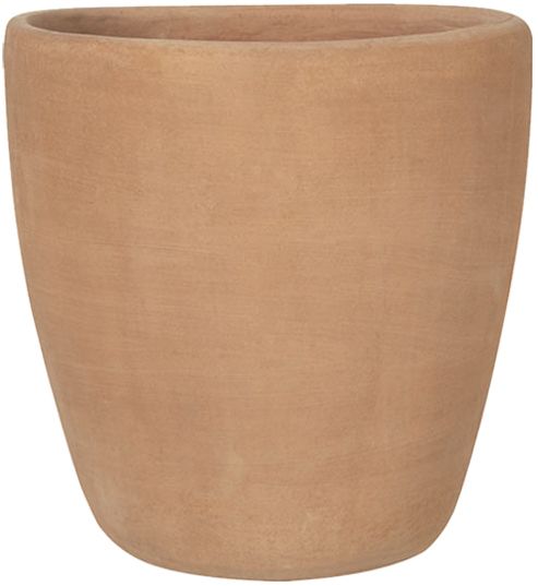 Вазон керамічний Terraneo Faro 30x30 cм круглий 12л теракот (700003) 