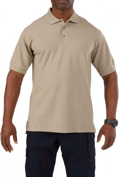 Футболка поло 5.11 Tactical Professional Polo - Short Sleeve р. M silver tan 41060