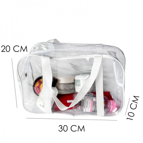 Сумка пляжна Organize Силіконова сумка для пляжу М (білий) 1