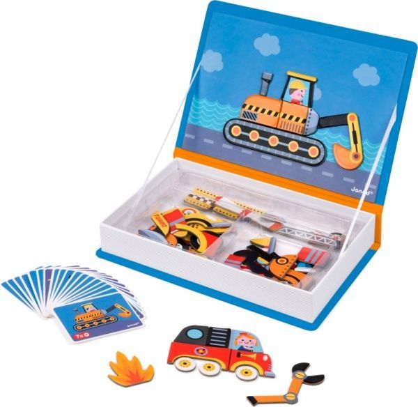 Игра настольная Janod Magneti'book Транспорт J02715