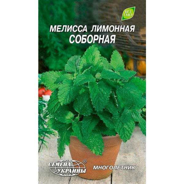 Семена Украины Мелисса лимонная Соборная 0.2 г