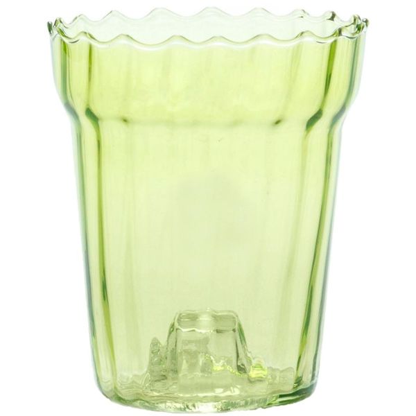 Горщик для орхідей Надінкерамікс 13х15 1 л салатовий