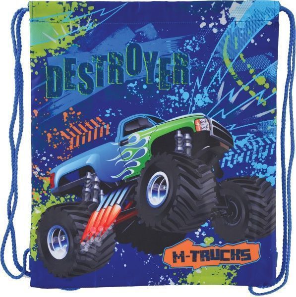 Сумка-мешок YES SB-10 M-Trucks синий (556263) 