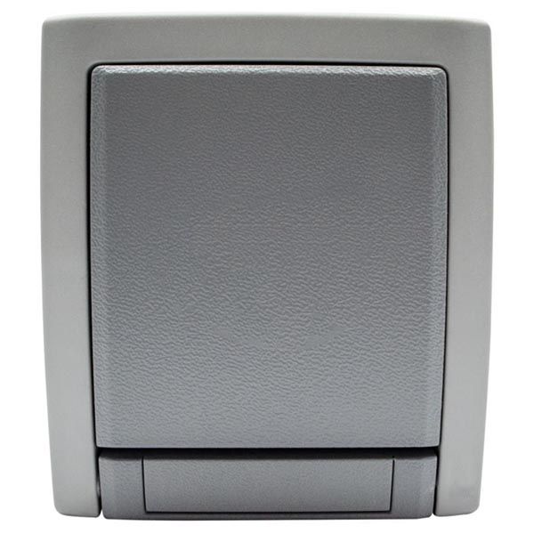 Вимикач одинарний Viko Pacific IP45 сірий