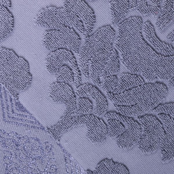 Простынь махра/жаккард 150x200 см темно-синий ТЕКС 