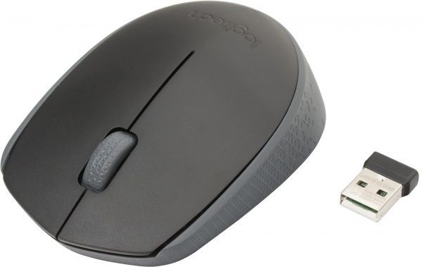 Мышь Logitech Wireless Mouse M171 (910-004424) grey/black  