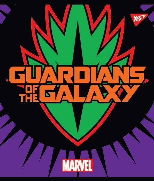 Зошит шкільний А5/12 в лінійку Marvel. Hero shields 765175 YES