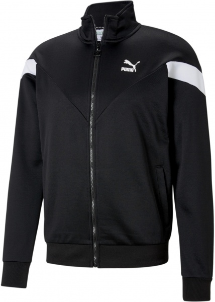 Джемпер Puma Iconic MCS Track Jacket PT 53010201 р. M черный