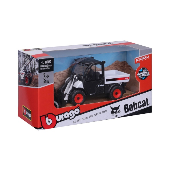 Автомодель Bburago Навантажувач Bobcat Toolcat 5600 1:32 18-31806