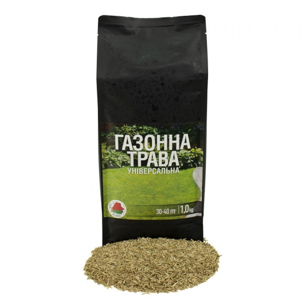 Семена газонная трава универсальная Green Seeds 1 кг 1 кг 1000 г