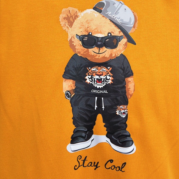 Ромпер-реглан для мальчика Blanka Медведь р.86 желтый 110176 