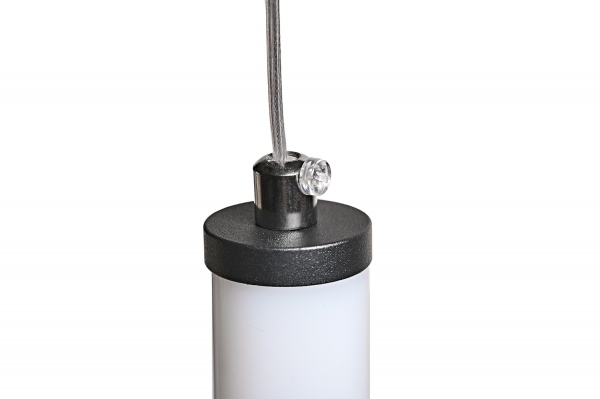 Світильник світлодіодний Berger 1x12 Вт чорний 7008-PL-12 Black 