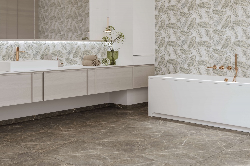 Плитка Golden Tile Stone Roots brown SO7520 60x60 см