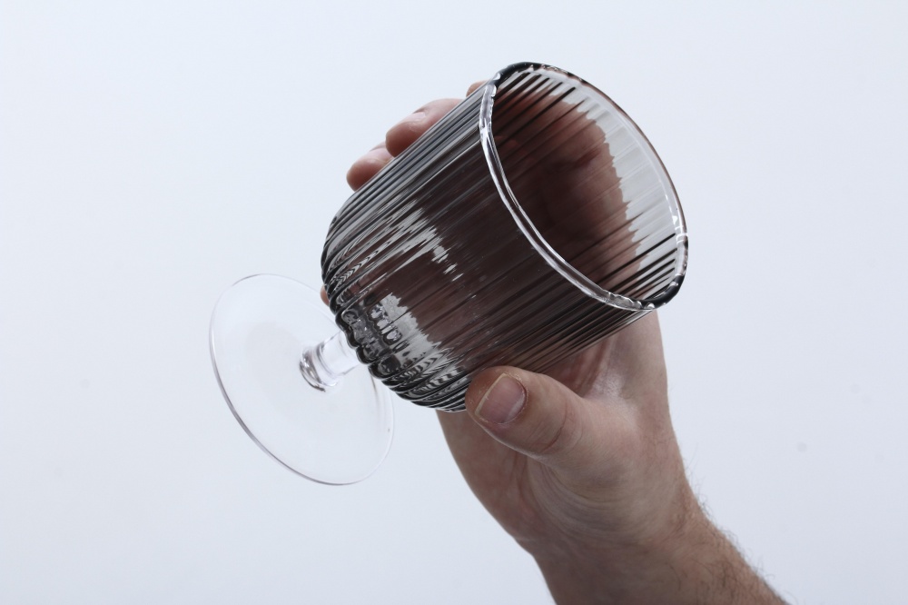 Бокал для вина Fiora Nordic Grey скло 310 мл 1 шт.