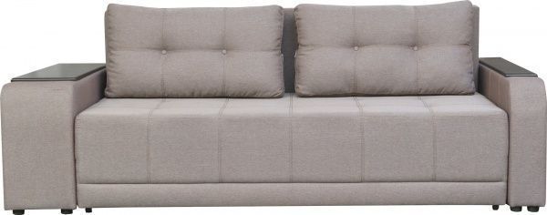 Диван прямий Кедр Плейн ліва ніша бежевий 2400x1030 мм