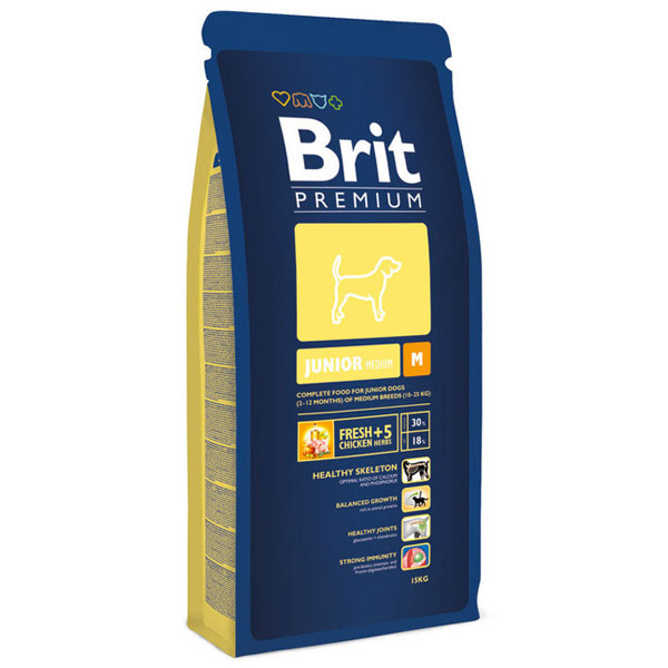 Корм Brit Premium Junior M 1 кг 
