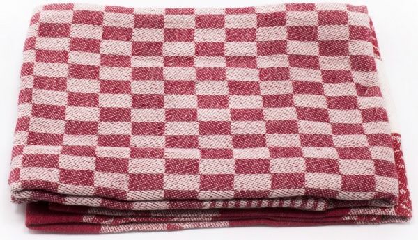 Набор полотенец кухонных Клубника 2 шт. 50x70 см Zastelli белый с красным 