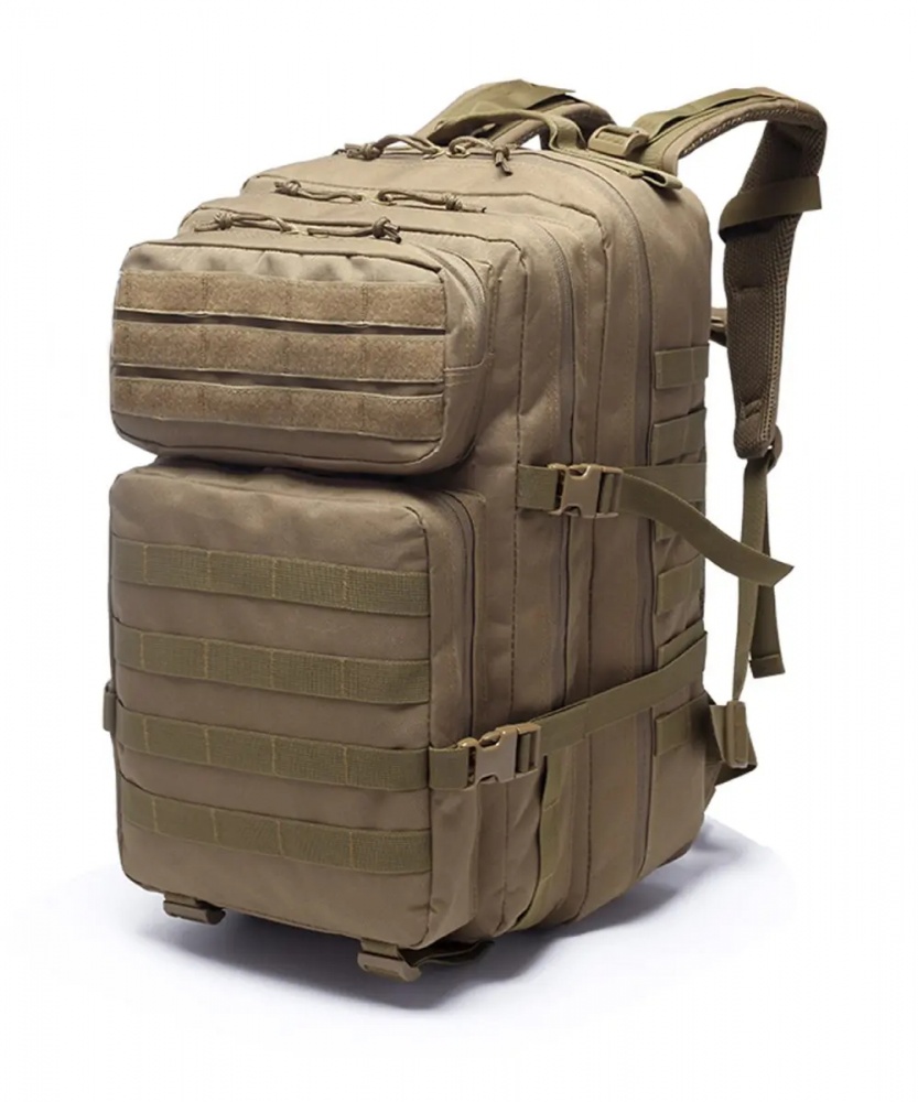 Рюкзак тактический 1991 ТМ водонепроницаемый OXFORD 50л, Tan