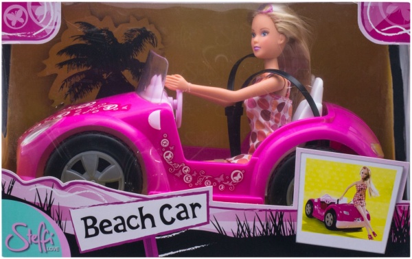 Кукольный набор Simba Штеффи с кабриолетом 5738332