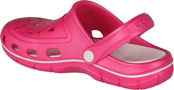 Сабо Coqui Jumper 6352-100-3632 р. 41 рожевий із білим