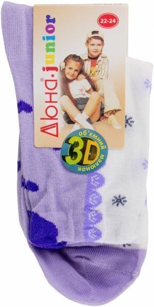 Шкарпетки дитячі Duna 4В 400-24 р.22–24 фіолетовий 