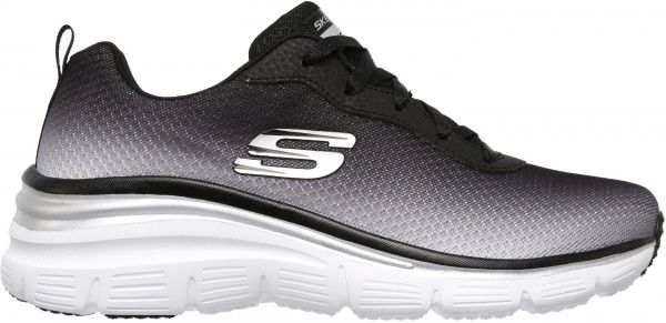 Кроссовки Skechers 12717 BKW р.US 7 черно-белый