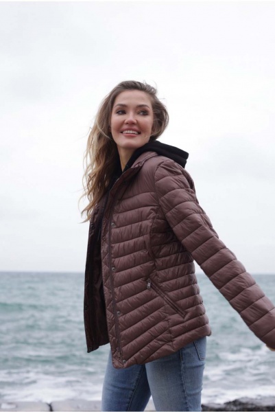 Куртка Avecs AV-50268/56 р.44 коричневий