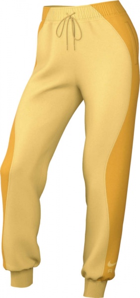 Брюки Nike W NSW AIR FLC MR JGGR DV8050-795 р. M оранжевый