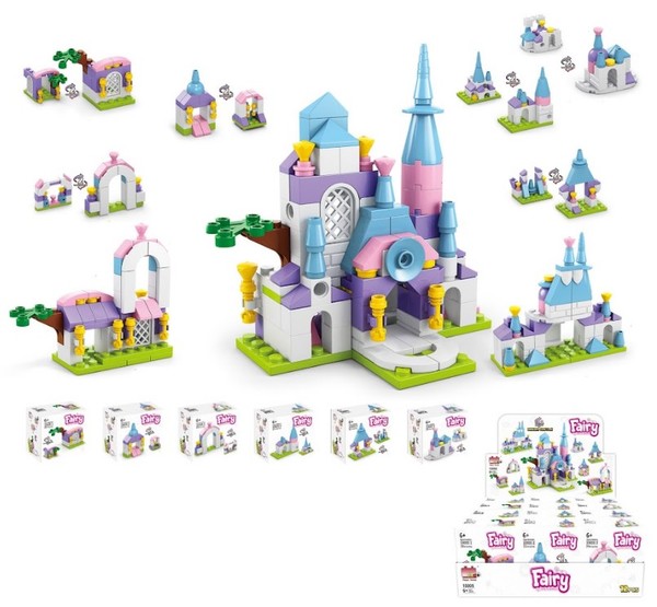 Конструктор DIY TOYS Казковий Замок в асортименті 6896099