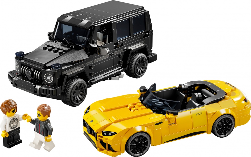 Конструктор LEGO Speed Champions Mercedes-AMG G 63 и Mercedes-AMG SL 63 76924