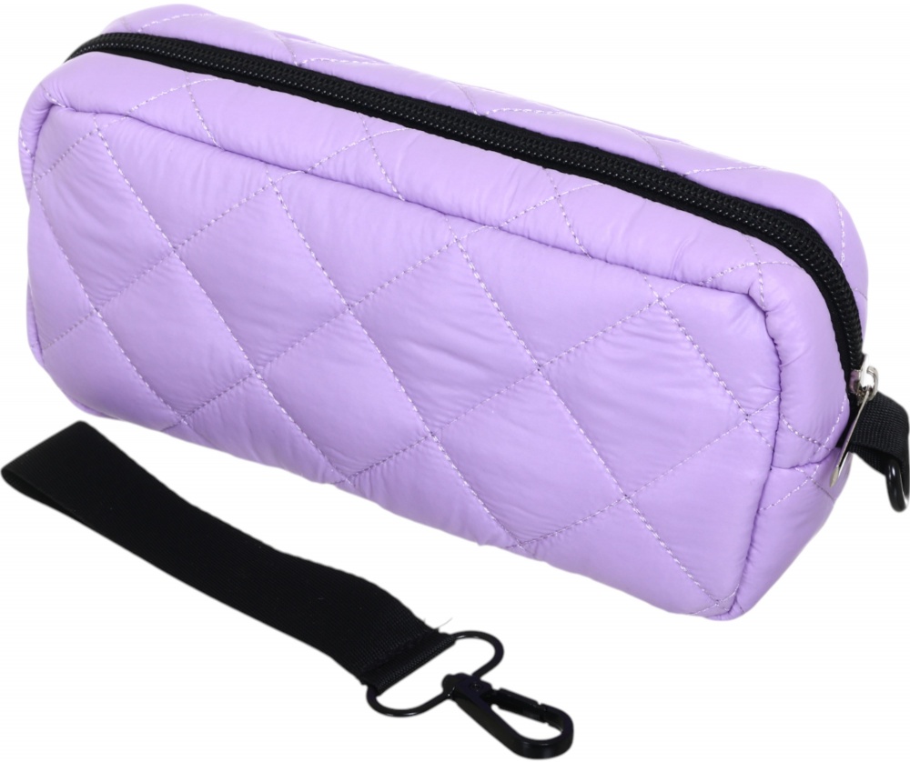 Пенал Fashion 22х11х7 см NINGBO JOHNSHEN STATIONERY CO.,LTD фіолетовий