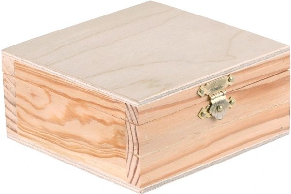 Скринька дерев'яна з замком 10x5x10 см Albero  