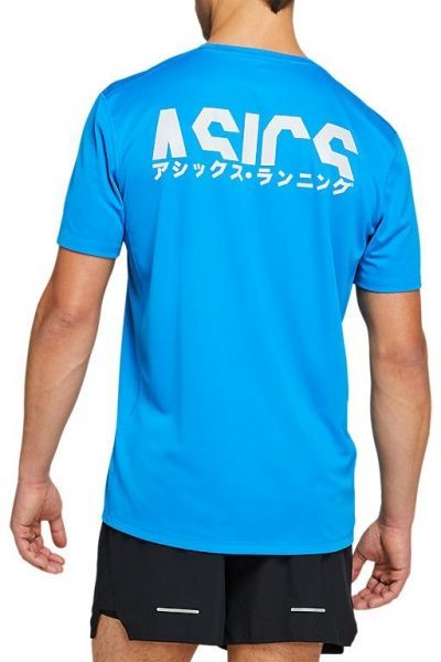 Футболка Asics KATAKANA SS TOP 2011A813-404 L блакитний