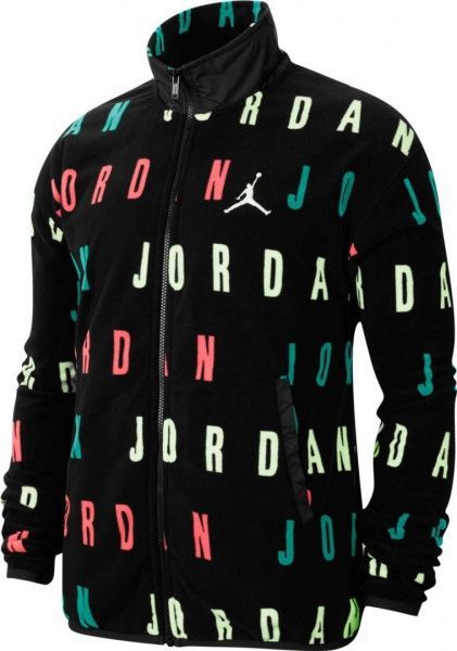 Джемпер Nike J SPRT DNA HBR FLC AOP FZ CT3570-010 р. L чорний