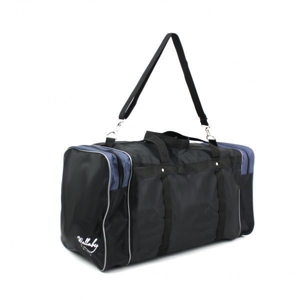 Сумка дорожная Wallaby 340 черный с синим 