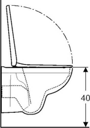 Унитаз подвесной Kolo Rekord Rimfree Click2Clean K99033000