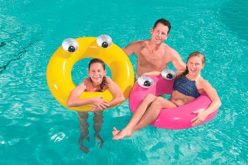 Коло надувне 91 см Очі