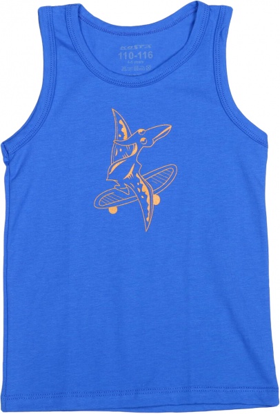 Майка для девочек KOSTA 1175-5 р.122 синий 